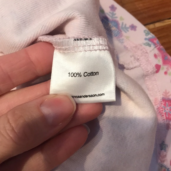 HANNA ANDERSSON 140 Snowflake Print Playdress Daydress - Picture 5 of 5